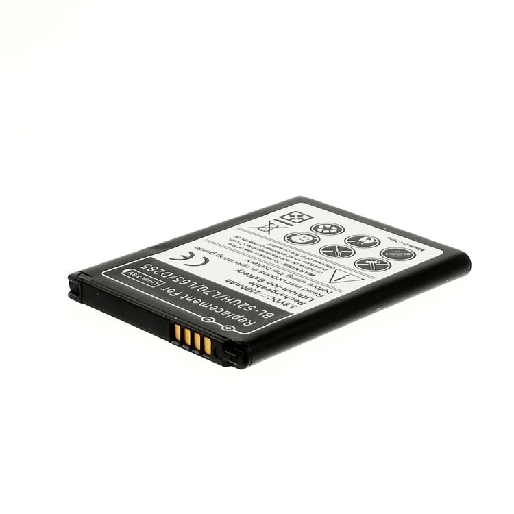 2500mAh BL-52UH Battery Replacement for LG Optimus L70 L65 D320 D285
