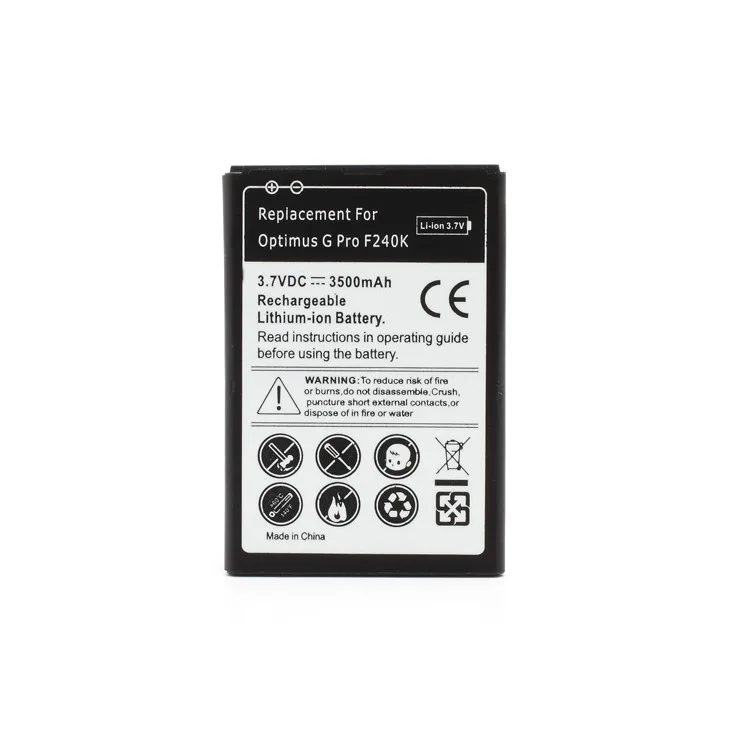 3.7V 3500mAh Battery Replacement for LG Optimus G Pro E985 F240 F240K