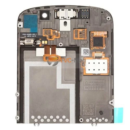 BlackBerry Q10 LCD Assembly with Touch Screen Digitizer Replacement Part - Black