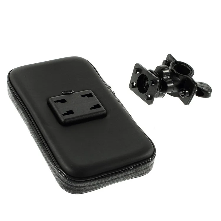 Bicycle Motorcycle Handle Bar Mount with Water Resistant Case for 5.5-6.3 inch Smartphone, Size: 17 x 9cm