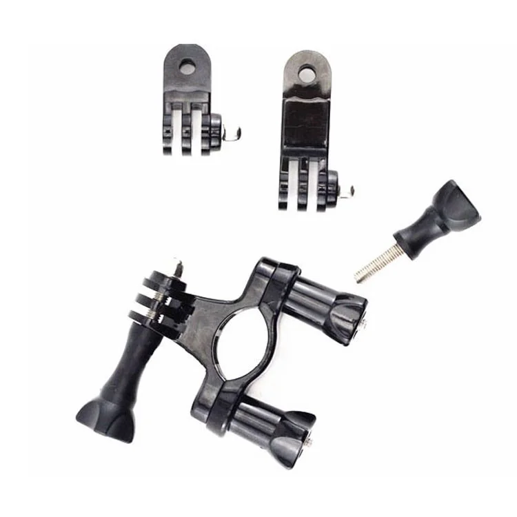 Bicycle Motorcycle Handle Bar Seatpost Mount w/ Three-way Adjustable Pivot Arm for GoPro HD Hero3/2/1