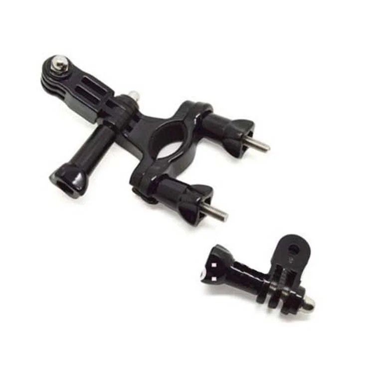 Bicycle Motorcycle Handle Bar Seatpost Mount w/ Three-way Adjustable Pivot Arm for GoPro HD Hero3/2/1