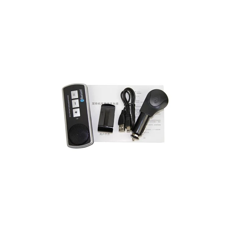 Portable Car Handfree Bluetooth With Multipoint Speakerphone