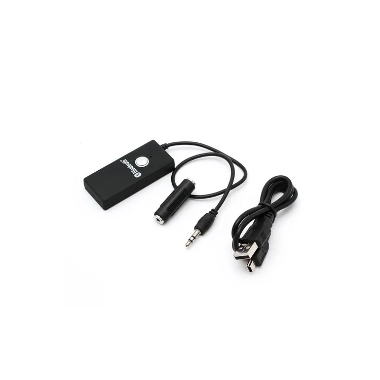 Portable Bluetooth Audio Dongle Receiver for iPhone iPad Bluetooth Cell Phone TV Etc - Black