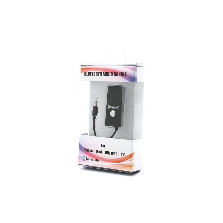 Portable Bluetooth Audio Dongle Receiver for iPhone iPad Bluetooth Cell Phone TV Etc - Black