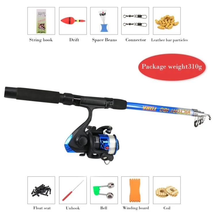 Super Lightweight Fishing Rod Wheel Conjunto de Pesca Telescópica Ajustável Pólo de Pesca Com Acessórios Para Iniciantes