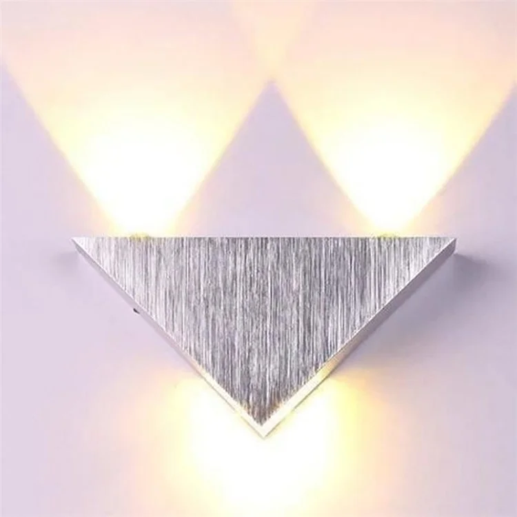 Lâmpada de Parede LED 3W Triângulo Modern Triangle Wall Light Corredor Para Iluminação Doméstica do Quarto