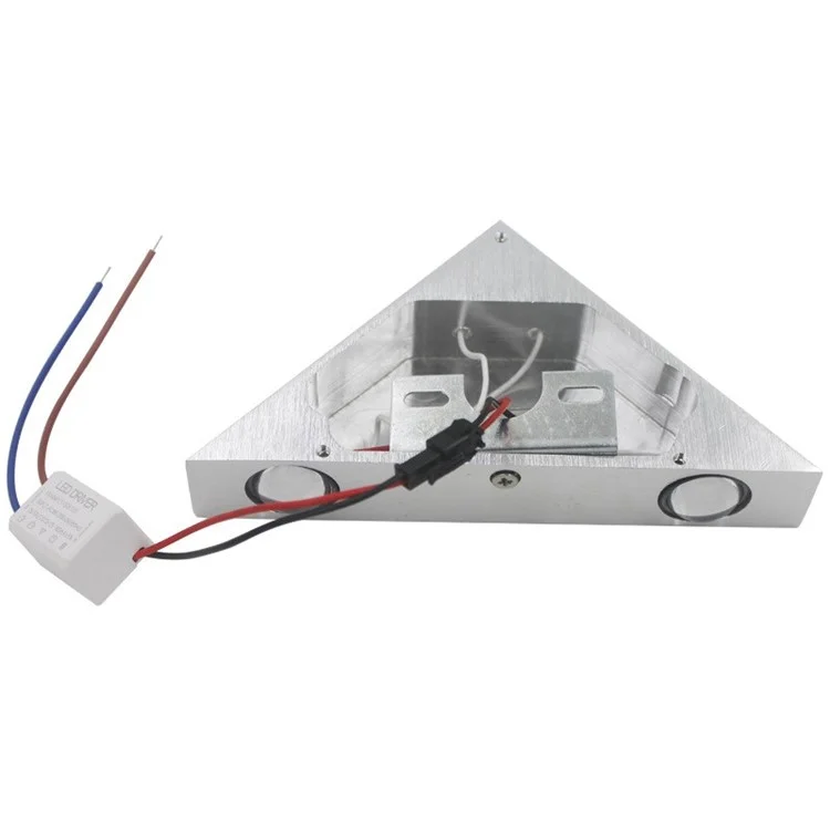 Lâmpada de Parede LED 3W Triângulo Modern Triangle Wall Light Corredor Para Iluminação Doméstica do Quarto