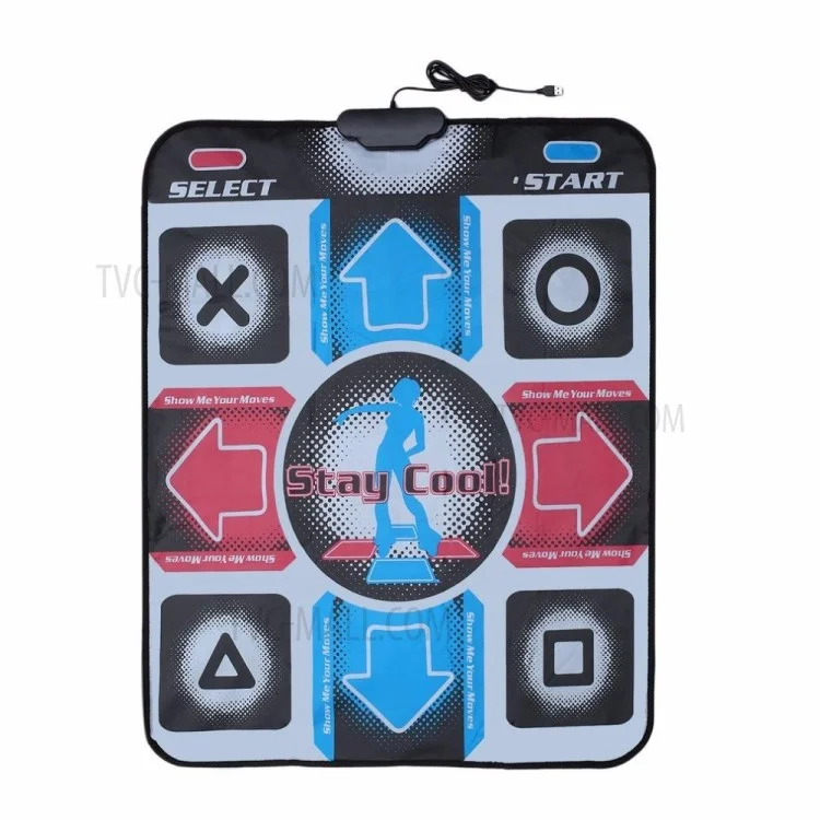 USB Powered Dancer Couverture Dancing Step Pad Dance Mat