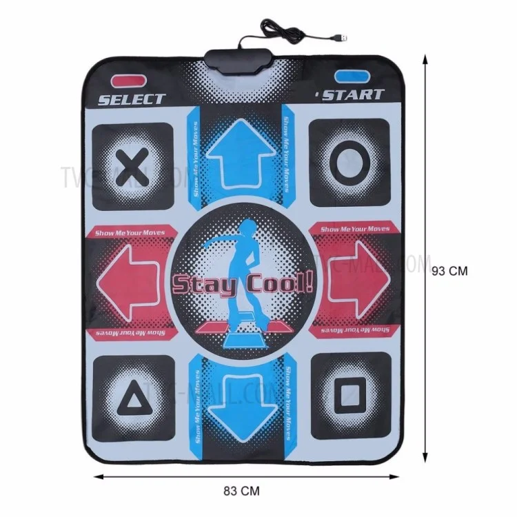USB Powered Dancer Couverture Dancing Step Pad Dance Mat