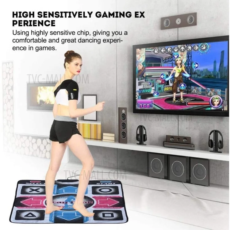 USB Powered Dancer Couverture Dancing Step Pad Dance Mat