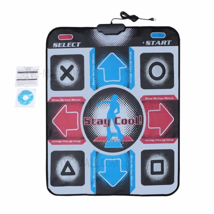 USB Powered Dancer Couverture Dancing Step Pad Dance Mat