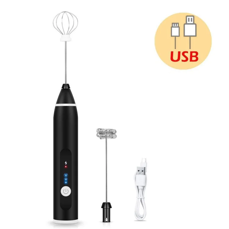 USB -wiederaufladbare Elektrische Handwerksanstrengungen Für Handheld Frother Household Mixer