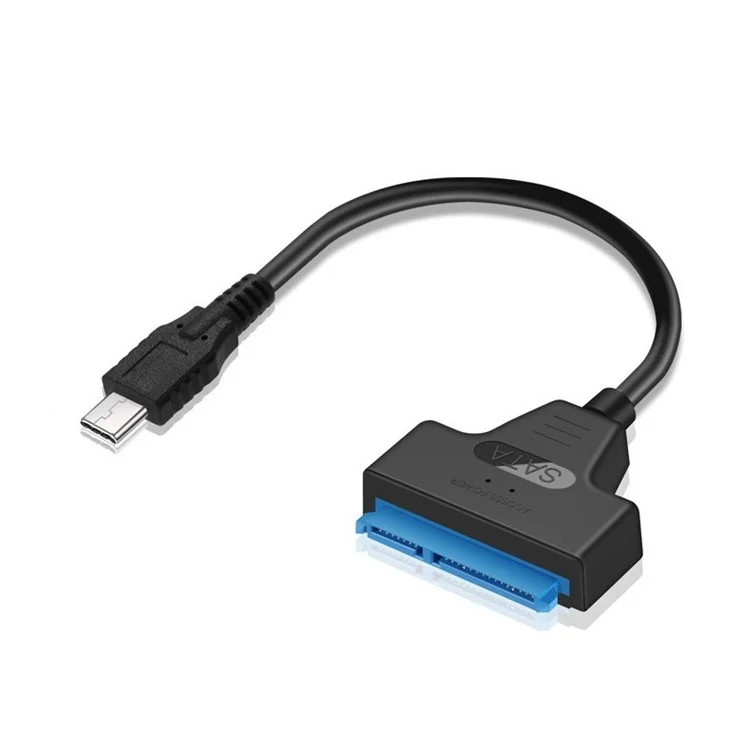 USB 3.1 Tipo C Para SATA HDD SSD 2.5 "cabo do Adaptador de Disco Rígido 15 - Alfinete