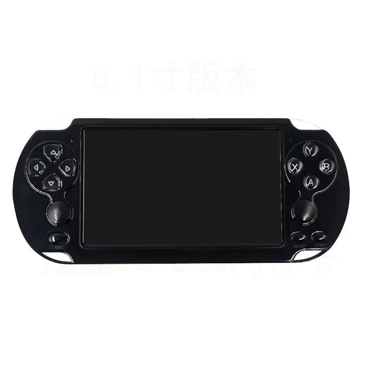 X9 Game Console Palmare Retro Gioco Retro Game Da 5,1 Pollici Portatile Portable Game Game Player - Nero