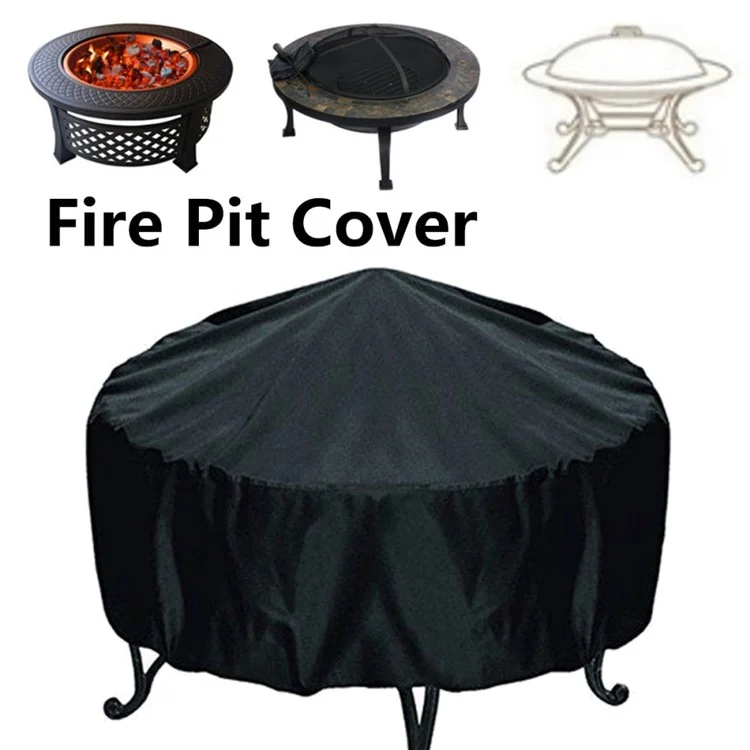 BBQ Cover 210D Waterproof Dustproof Cloth 85x40cm Outdoor Barbecue Stove Cover