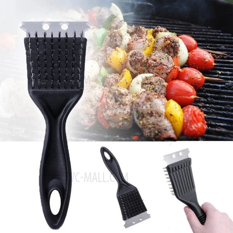 Spazzola per Barbecue Multifunzione in Acciaio Inossidabile
