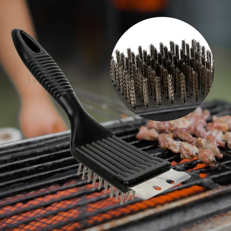 Spazzola per Barbecue Multifunzione in Acciaio Inossidabile