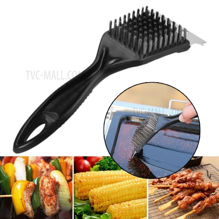 Spazzola per Barbecue Multifunzione in Acciaio Inossidabile