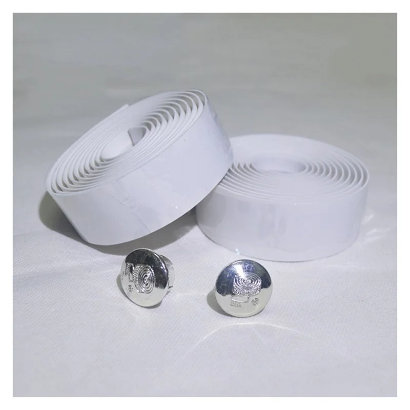 1 Paar Fiets Kurk Stuurlint Fietsbandage voor Stuuruiteinden - Wit