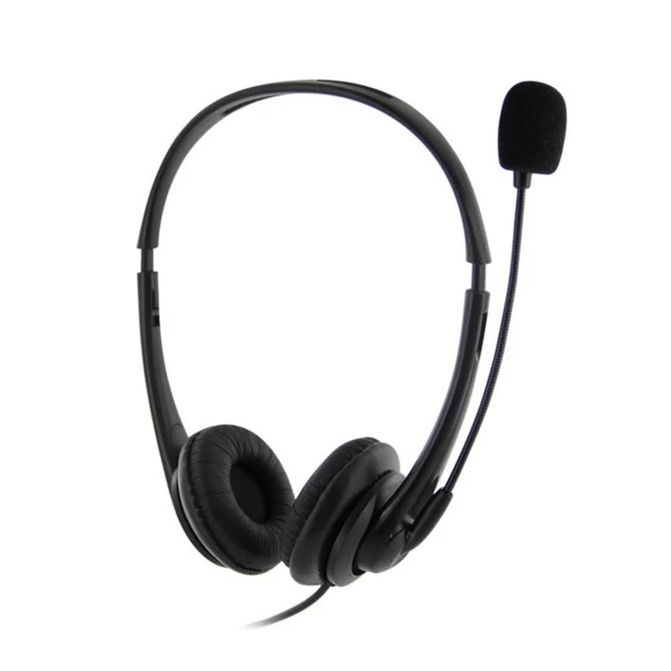 USB -laptop Computer Online -klassenspiel Wired Call Customer Service Phone Headset Mit Mikrofon