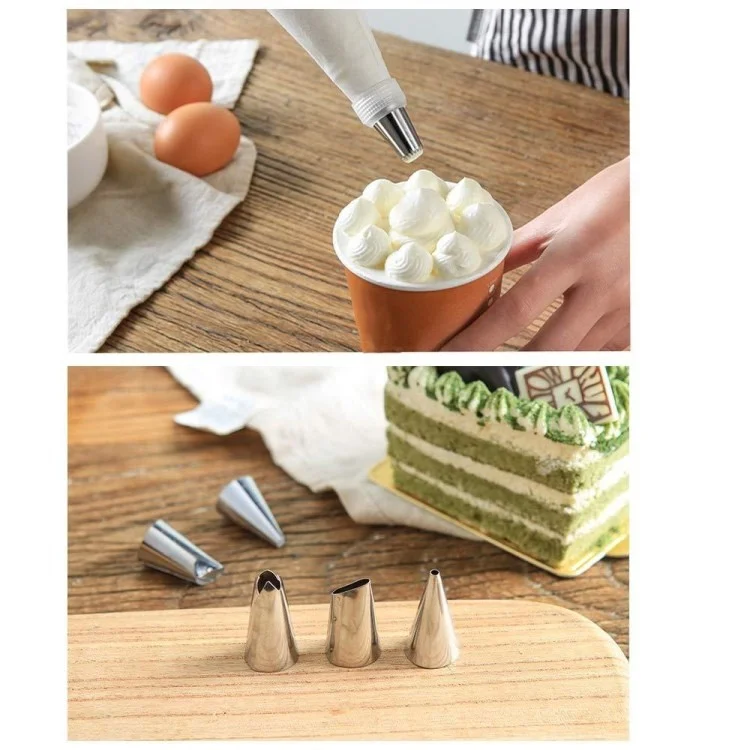 57 Pcs/set Bolo Ferramentas de Cozinha Supplies de Assadeira Conjunto de Decoração de Bolos de Sobremesa