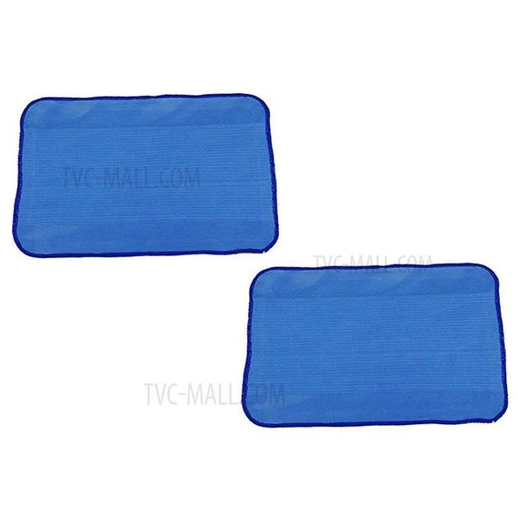 Substituição da almofada de limpeza úmida e seca para o iRobot Braava 321, 380, 320, 380t, 390t, Mint 5200c, 5200, 4200, 4205 - Azul // Conjunto com 5 peças