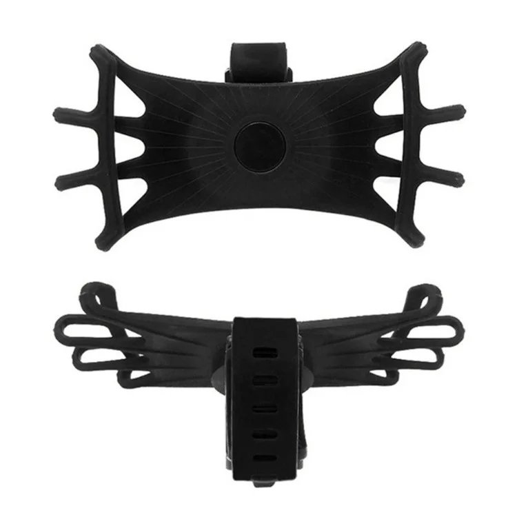 Bicycle Phone Holder Motorcycle Universal Mobile Phone Handlebar Mount - Black