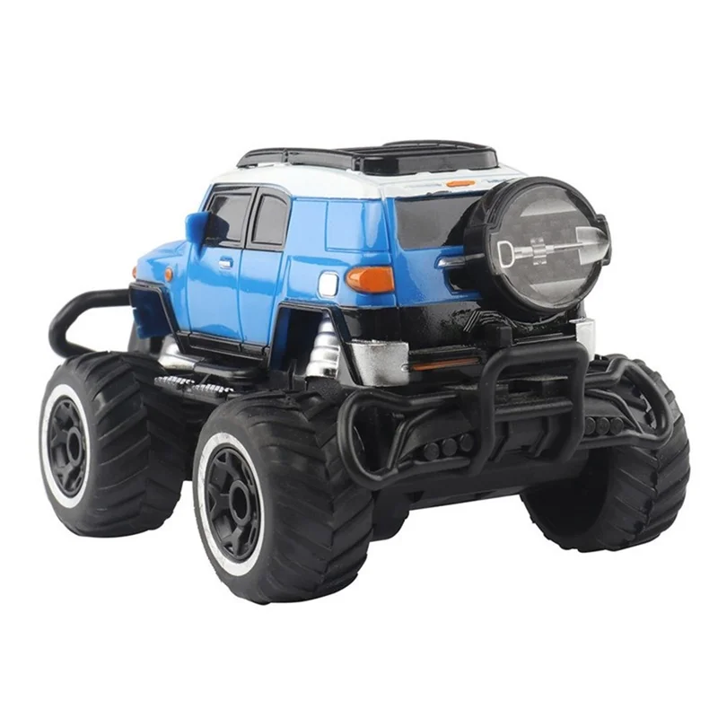 1:43 Children's Toy Large Four-wheel Drive Inertial Off-road Vehicle Car Toy - Blue