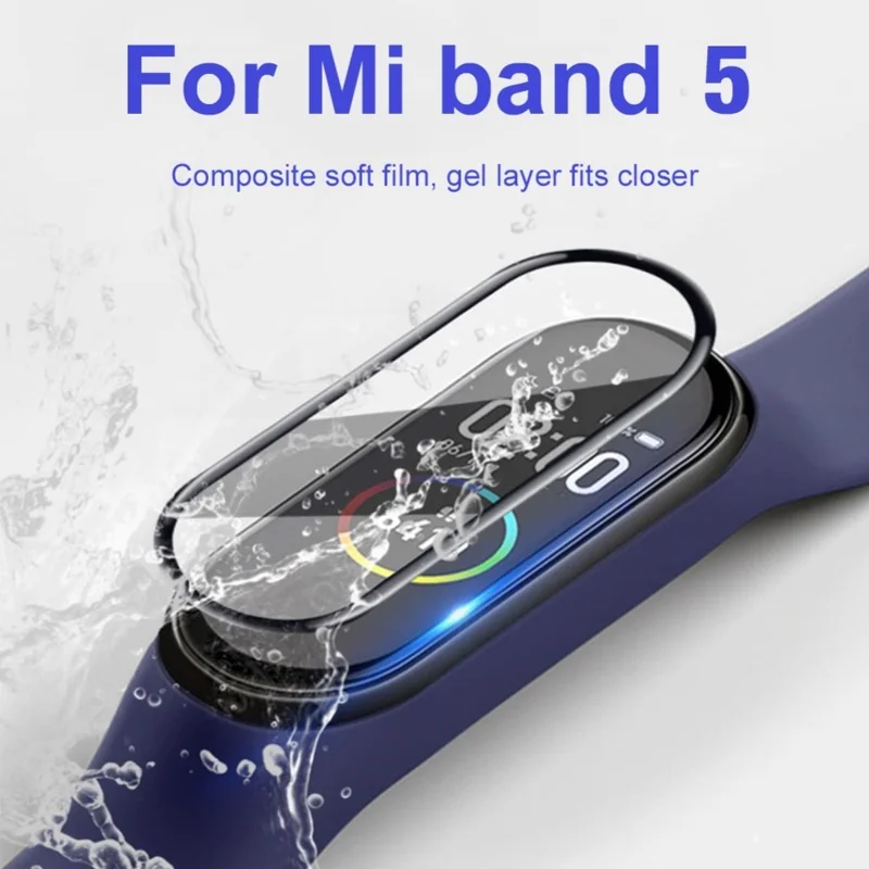 Couverture De L'écran De Dispositif Flexible Film D'hydrogel De Protection Pour La Bande Xiaomi 5 Mi