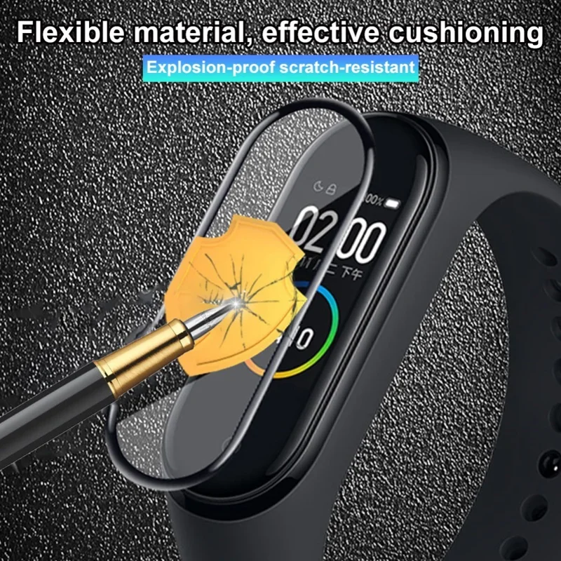 Flexible Vorrichtung Siebdecke Schutz Hydrogelfilm Für Xiaomi Mi Band 5