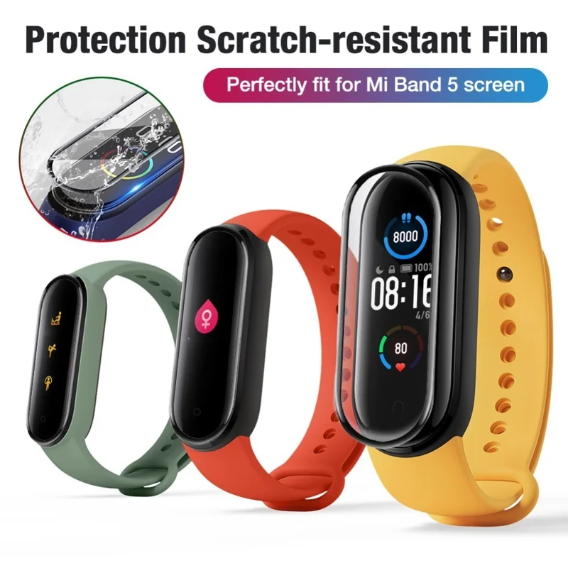 Flexible Vorrichtung Siebdecke Schutz Hydrogelfilm Für Xiaomi Mi Band 5