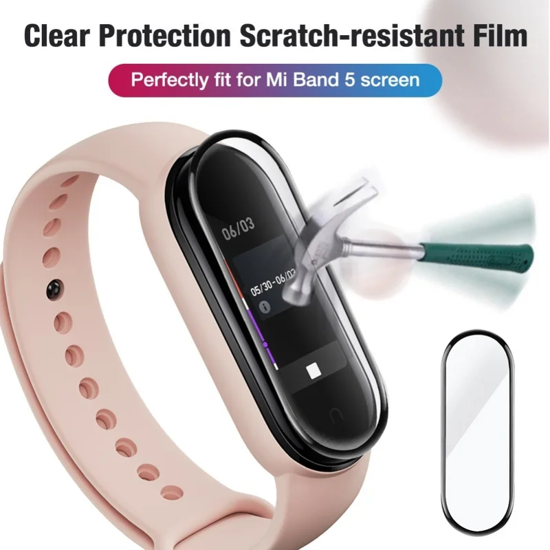 Pantalla De Pantalla De Dispositivo Flexible Película De Hidrogel Protector Para XIAOMI MI BAND 5