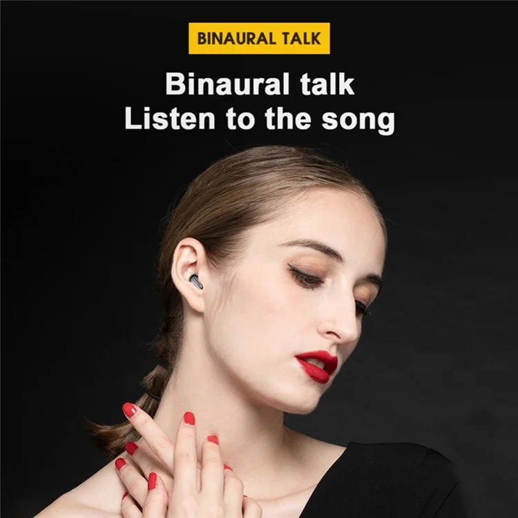 L13 Waterpoof Stereo TWS Bluetooth-compatible 5.0 Earphone Earbud Headsets with Charging Bin