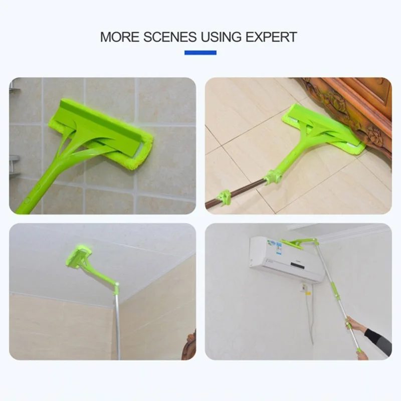 Telescopic Glass Cleaning Brush U - Shaped Cleaner Brush