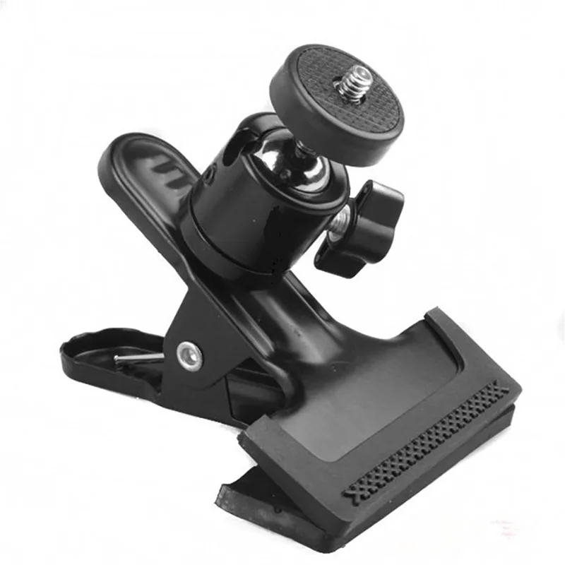 Guitar Head Clip Mobile Phone Holder Live Streaming Bracket Clip Head Tripod Stand