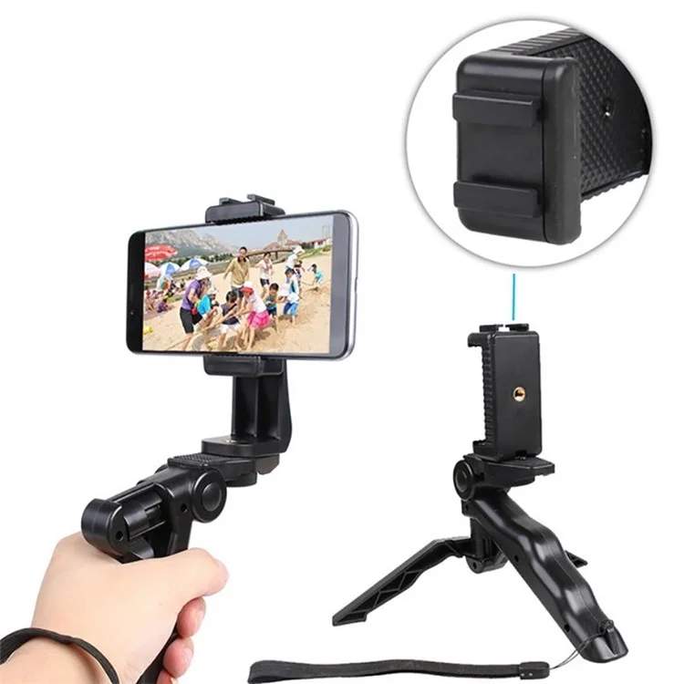 Desktop Mini Universal Mobile Phone Holder Tripod Stand