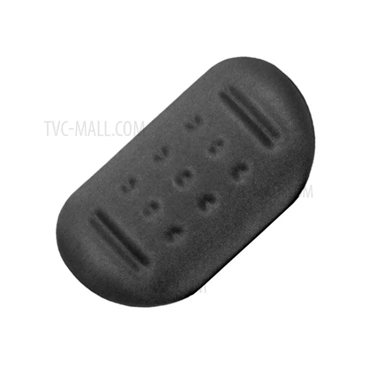 Bequemer Armbandschutz-Speicher-Foam-Tastatur-Matte / Mauspad Für Laptop-Computerhalter - Schwarzes Mauspad