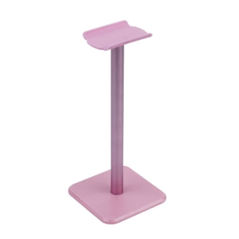 Universal Desktop Aluminum Earphone Holder for Game Headset Hanger Headphone Stand - Pink