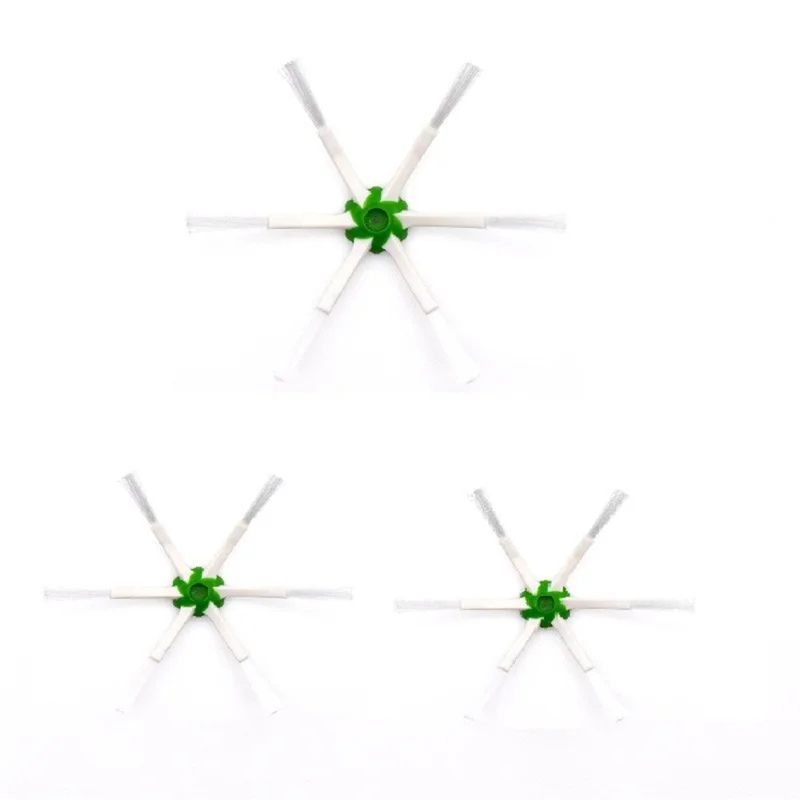 3pcs Pièces De Rechange Brosses Hexagonales Pour Irobot Roomba I7 I7 + E5 E6 E7 Robot Aspirateur