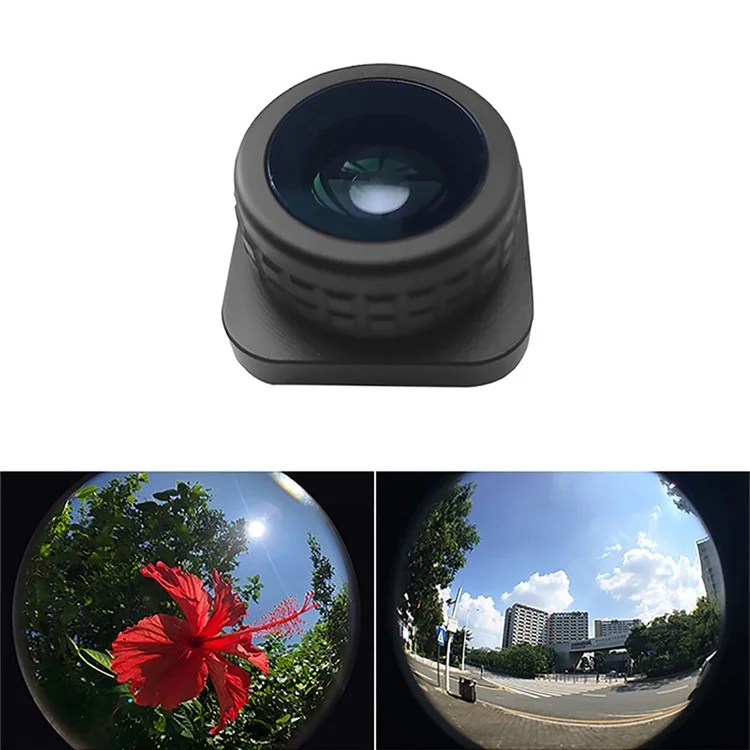 Obiettivo Della Fotocamera Filtro Azione Fish Eye Per GoPro Eroe 9 Nero