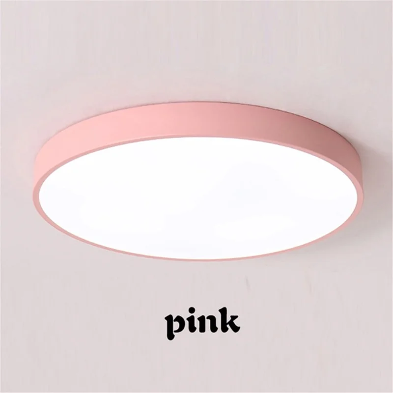 23cm 12W LED Lighting Ultra-Thin LED Ceiling Light LED Downlight - Pink