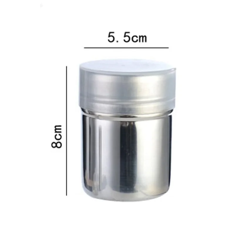Sucre En Acier Inoxydable Sugar Cocao Coffee Shaker Chocolate Farine Duster - S