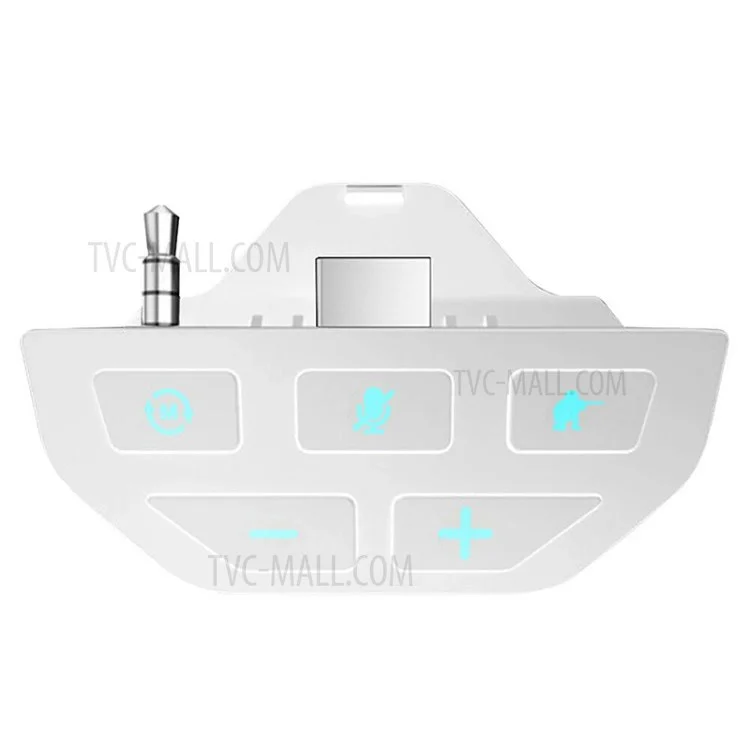 Para O Headset Estéreo Zamia Estéreo Zamia Estéreo Zamia Estéreo Zamia Adaptador De Áudio - Branco