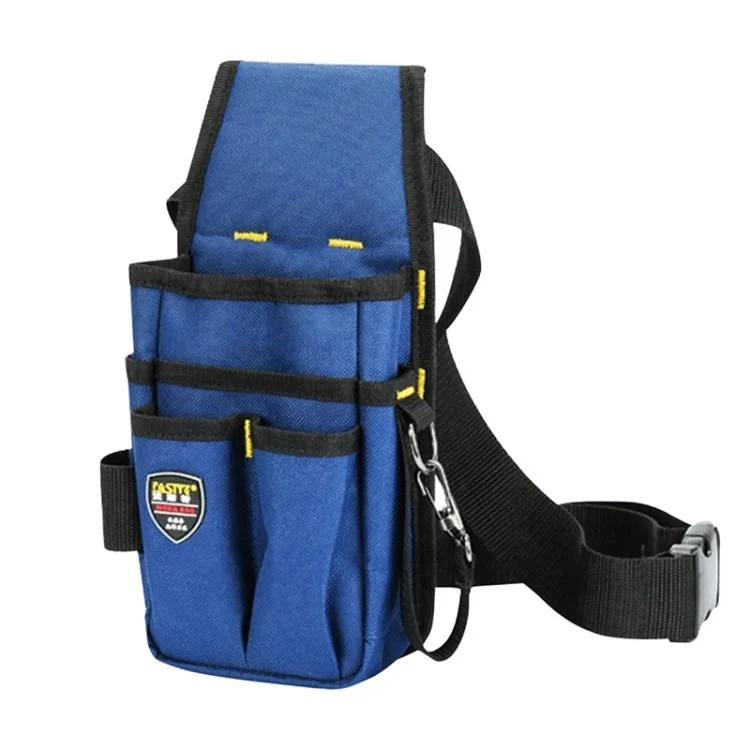 Elektriker Taillenbeutelgürtel Lagerhalter Organizer Werkzeuge Bag-13 - 4 Blau