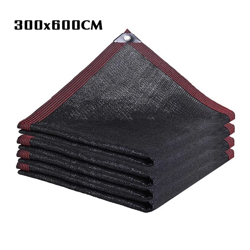 Sunblock Shade Cloth Net Mesh Tarp 90% UV-Resistant Plants Flowers Pet Kennels - Size: 3x6m