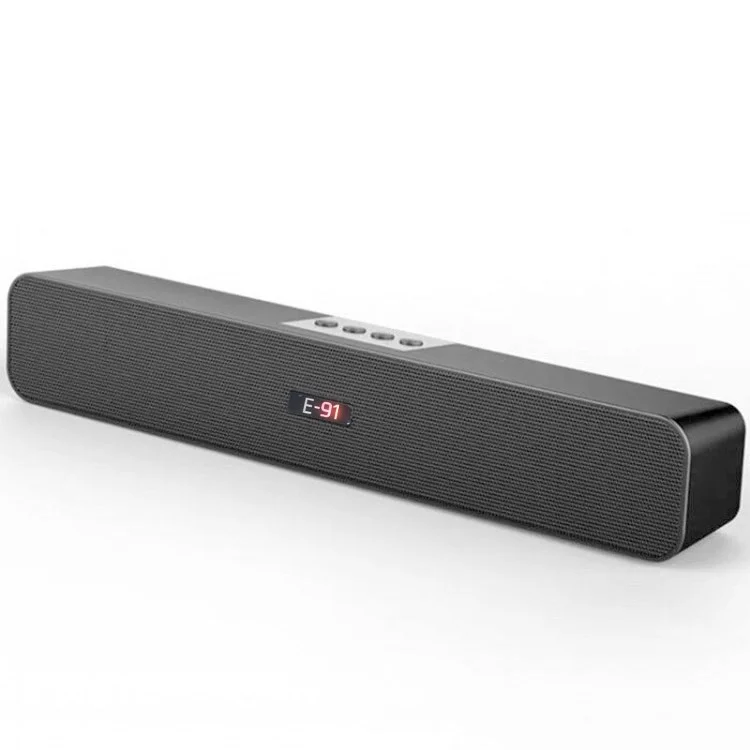 Soundbar Soundbar Wireless tv Cablato/bluetooth Altoparlanti Surround Sround For Home Theater - Nero