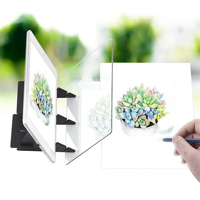 Proiezione Disegno Ottico Drawing Board Copia Proiettore Pittura Riflessione Schizzo Copia