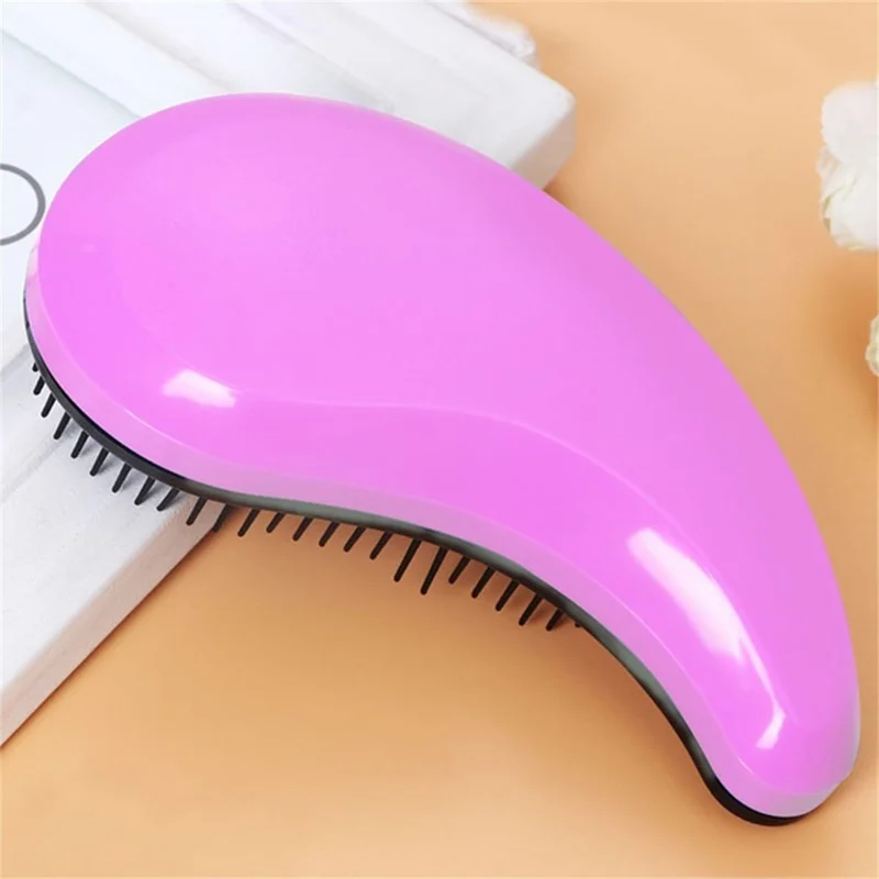 Detangling Hair Comb Hair Anti-static Comb  -  Pink