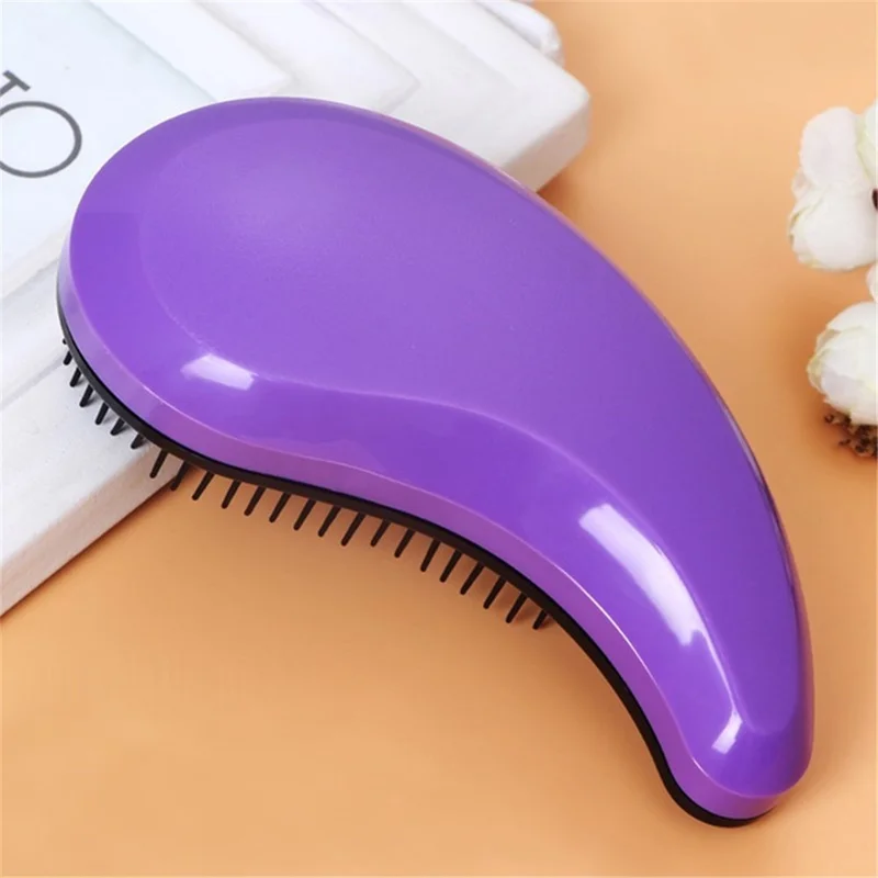 Detangling Hair Comb Hair Anti-static Comb  -  Light Purple